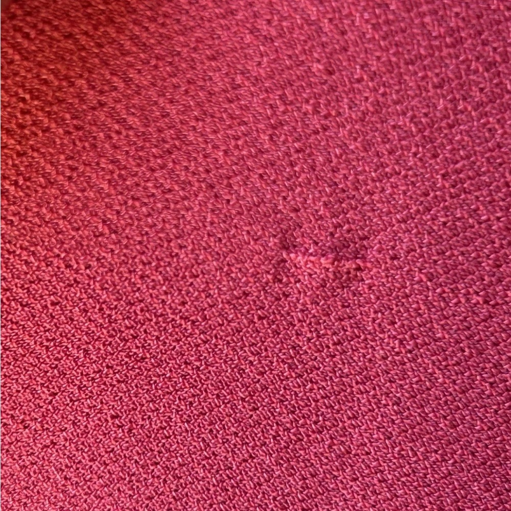 Linea By Louis Dell'olio Size 1X Pink Knit‎ Seam Detailing V Neck 3/4 Sleeves EC - Picture 6 of 7